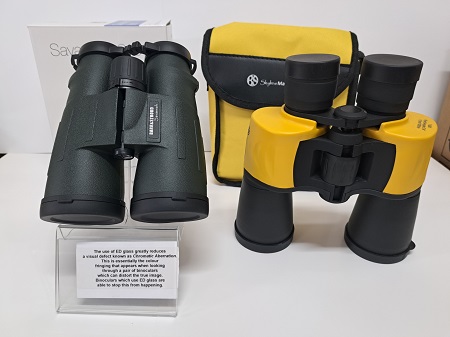 Binoculars at Sussex Birdwatching